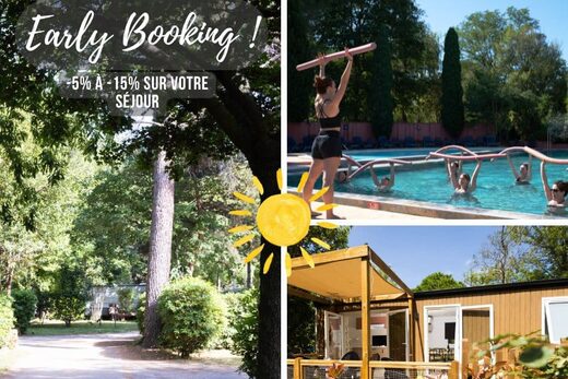 Profitez des offres Early Booking au Camping Le Haras !